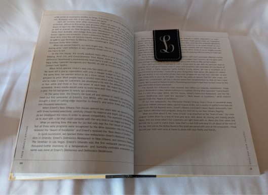 Magnetic money clip can also be used as a bookmark for those who love to read.